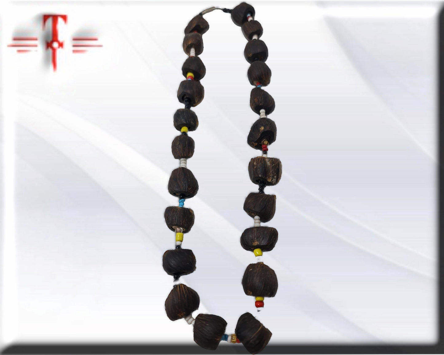 African Ikin Necklace, Protection, Vodun secrets, traditional African art