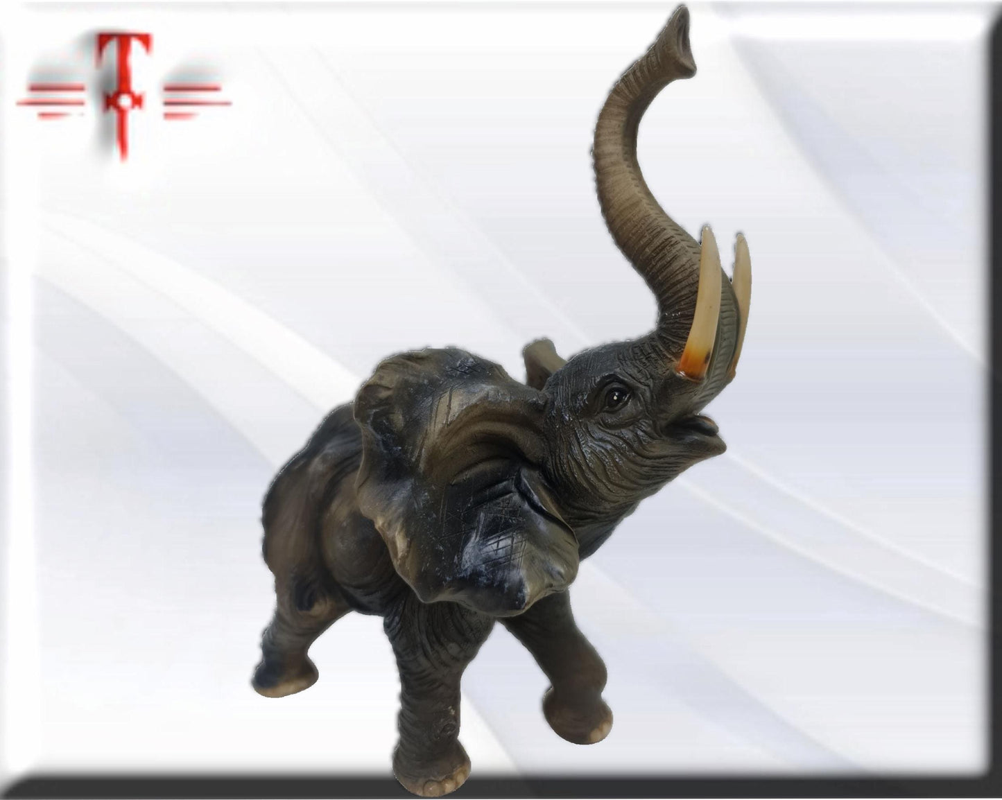 Elefante , animal decoracion del hogar - producto artesanal