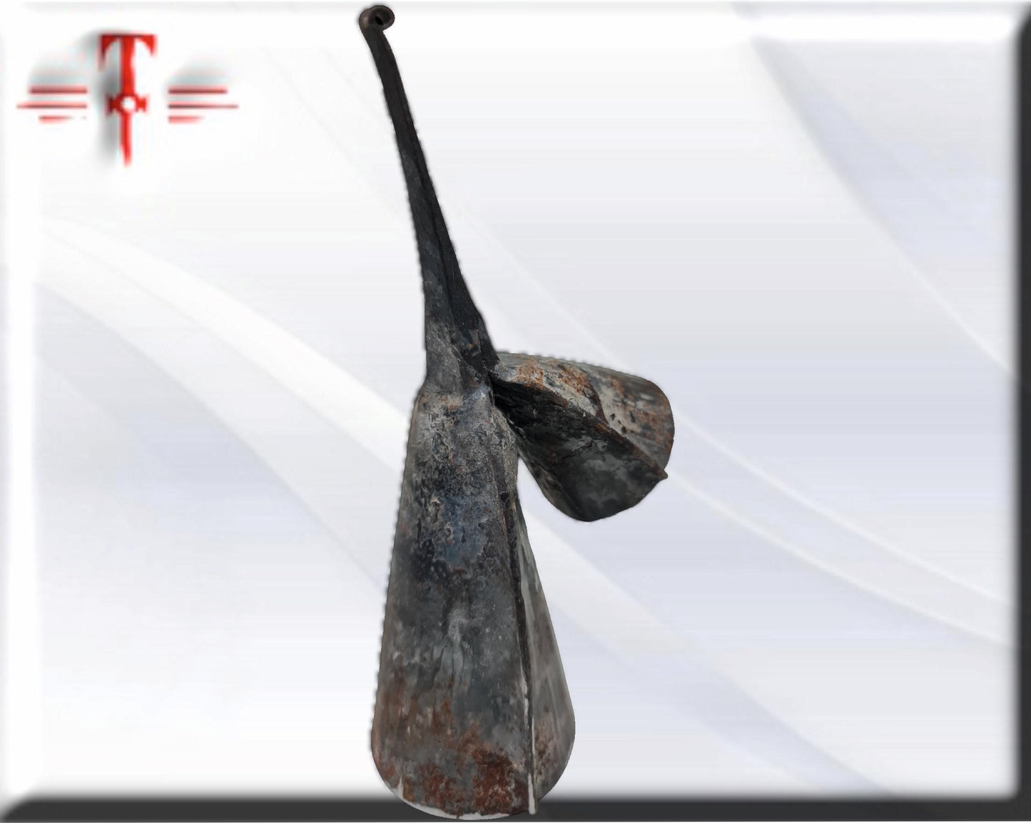 Agogo original Africano ( Benin ) hecho a mano . artesanía africana , para ceremonias y fiestas