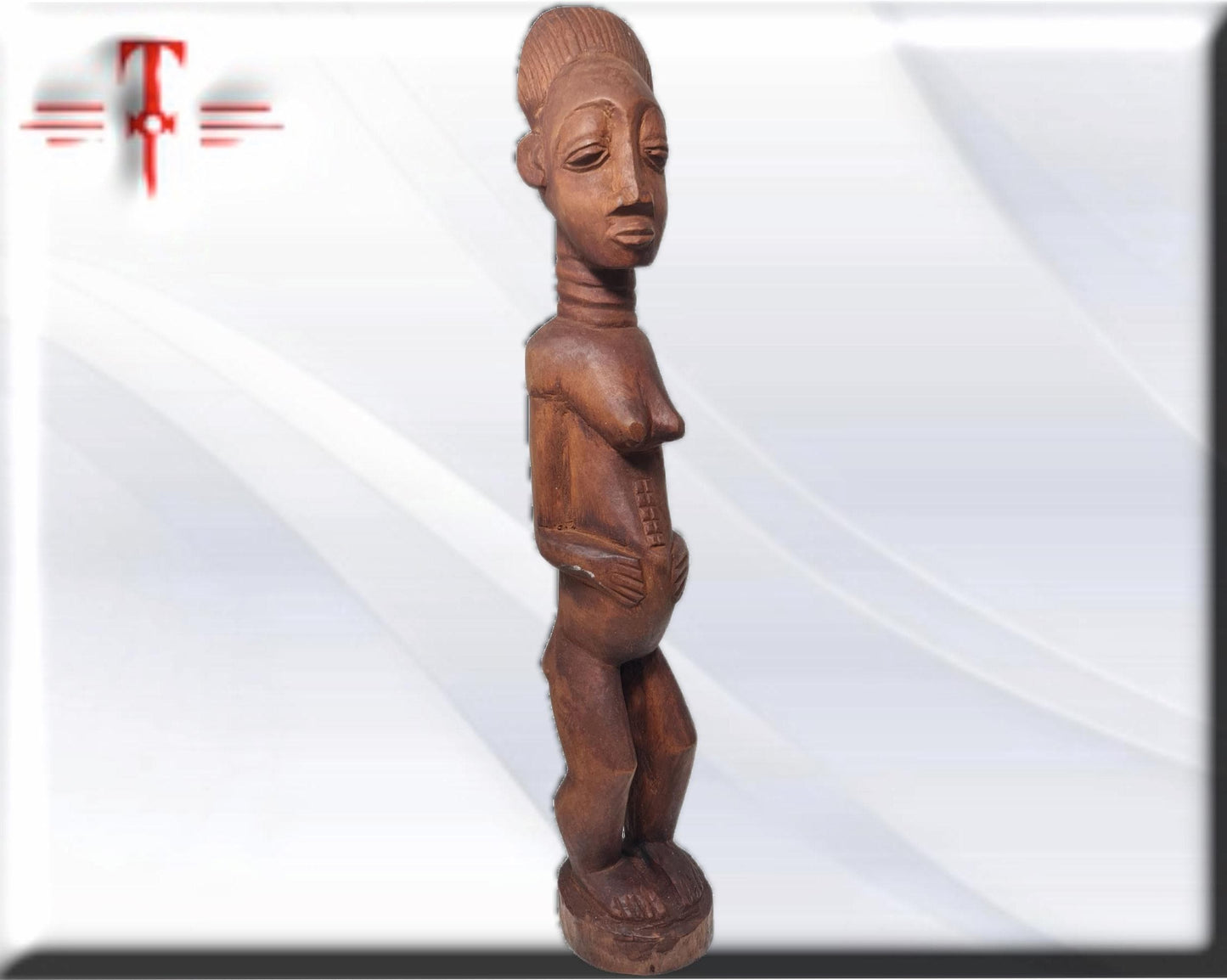 Fetiche Mujer Yoruba , arte tradicional Africano Nigeria