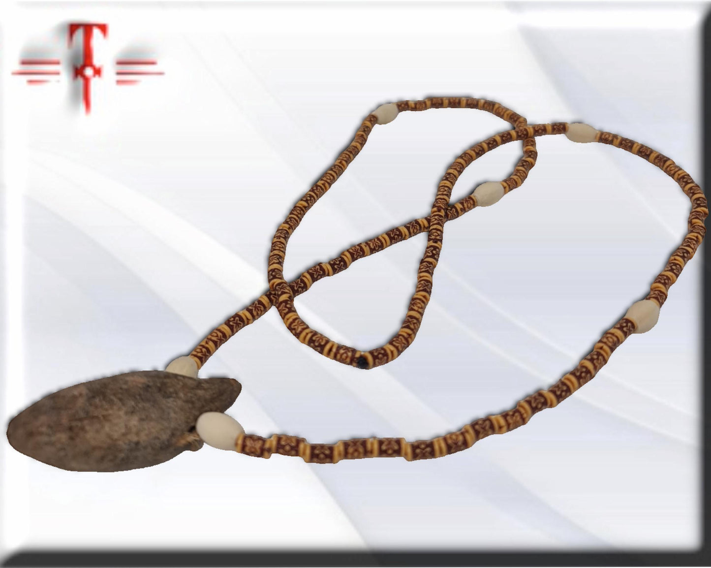 Necklace with seed for protection and luck attraction , secrets of African voodoo