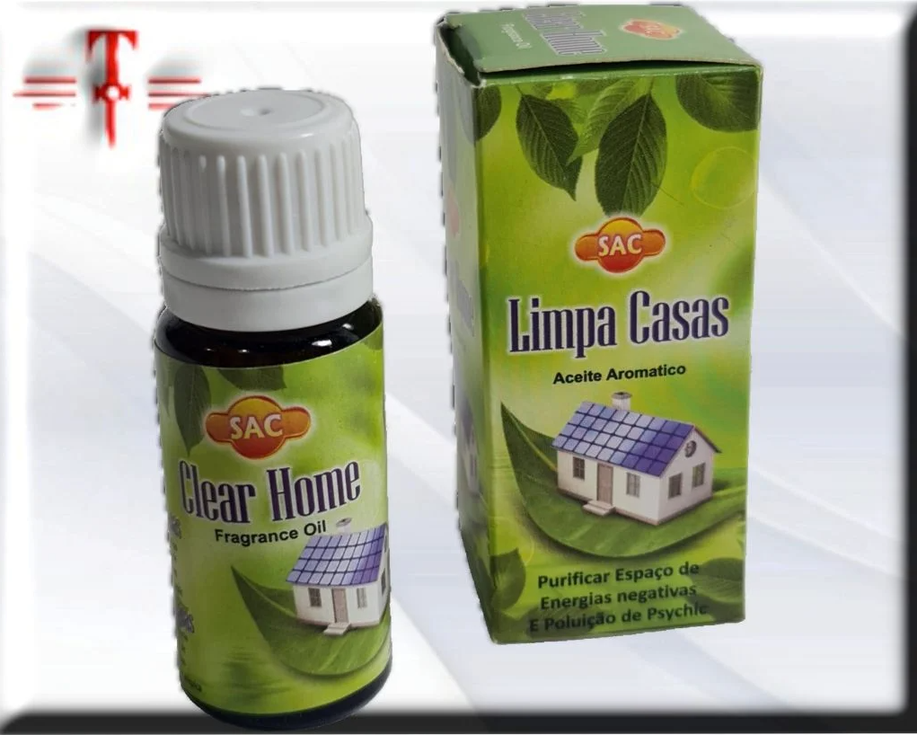 Aceite aromatico Limpia casas