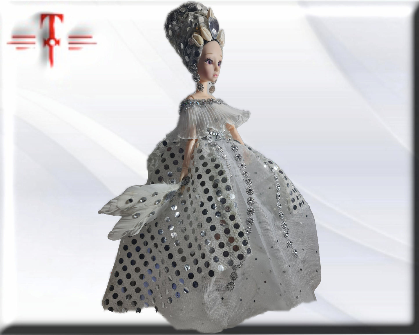 Muñeca Orisha Obatala Oxala , santería yoruba lucumí