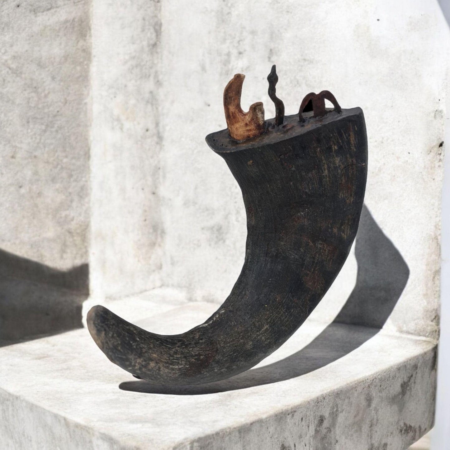 Olugbohun fetiche de poder , amuleto africano , secretos del Vodun
