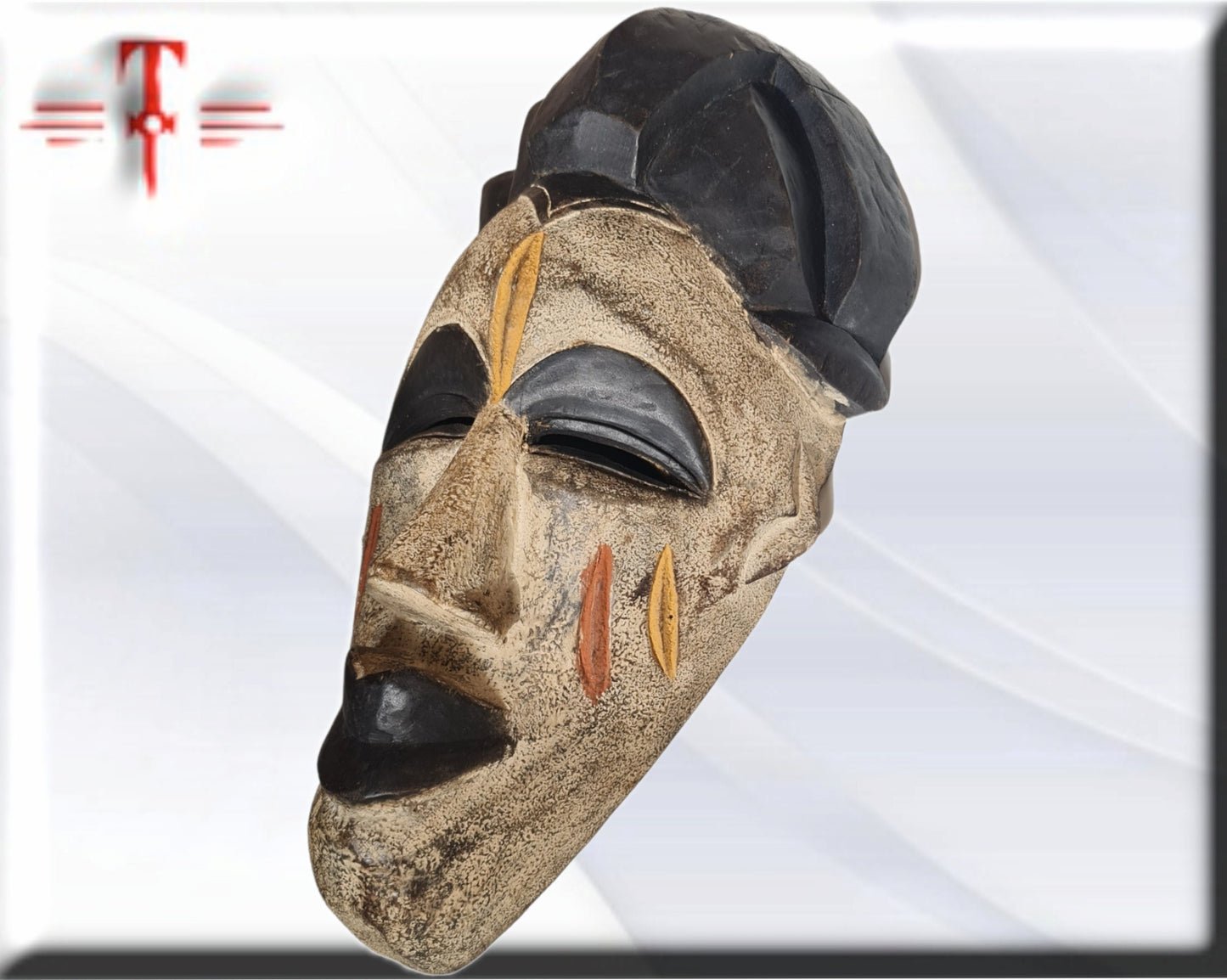 Máscara Igbo ( Nigeria arte africano) Igbo mask (Nigerian African art)