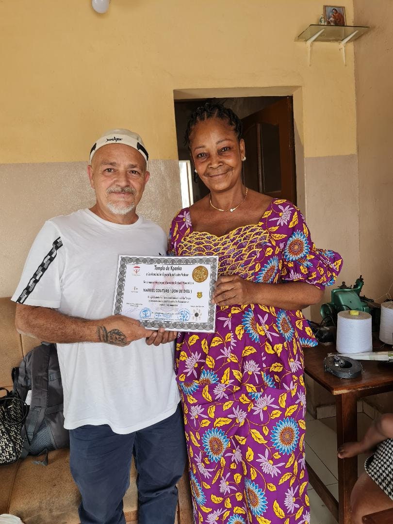 Muñeco Orisha Ogun Oggun, santería yoruba lucumí