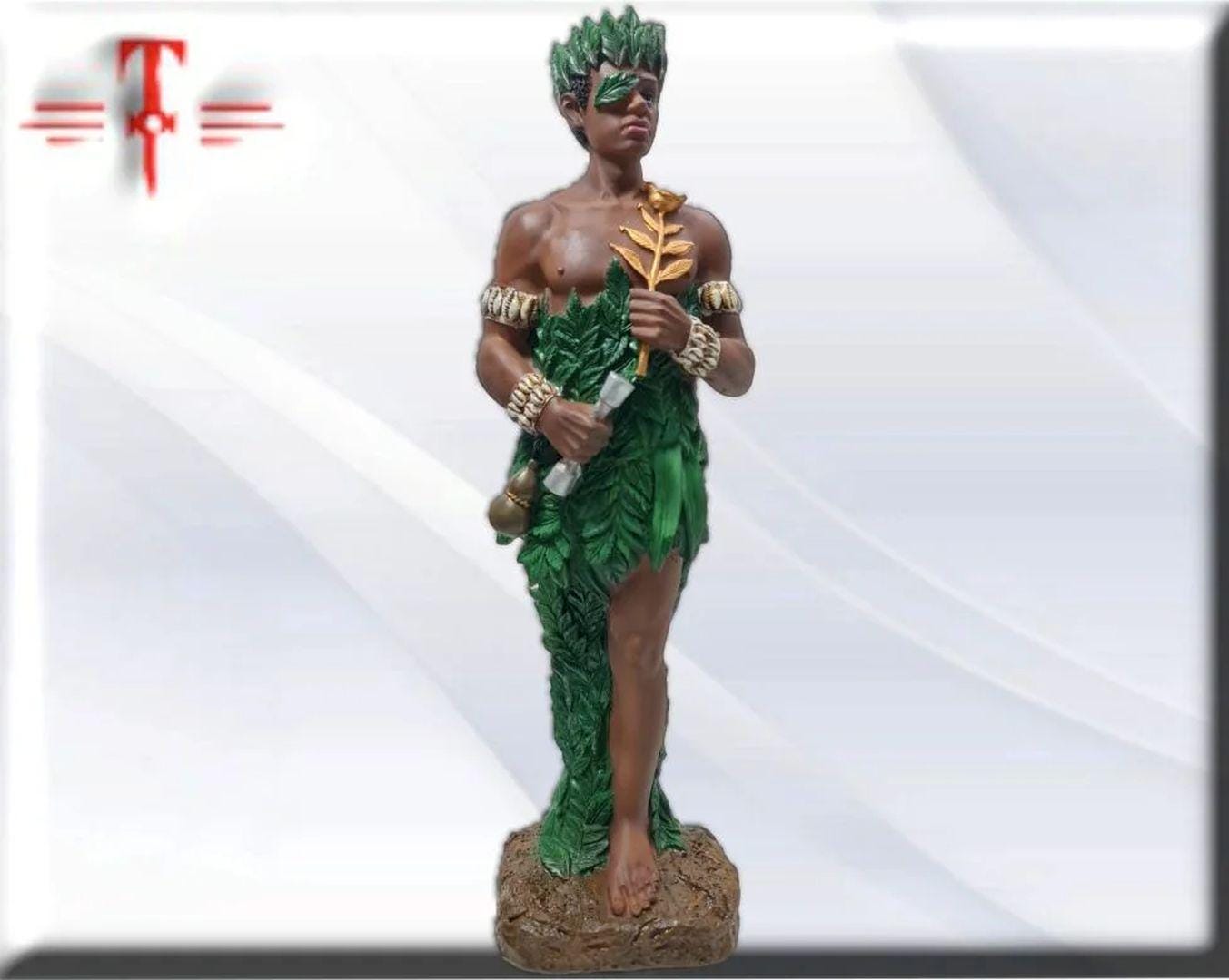 Estatua del Orisha Osain , candomble, Kimbisa, Umbanda