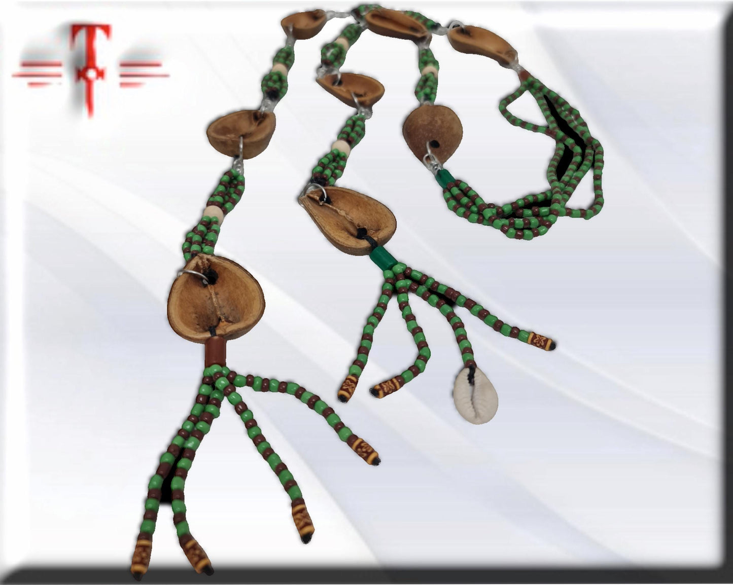 African ekuele, Nigeria, Ifá seed, opele egbere. Santeria Babalawo