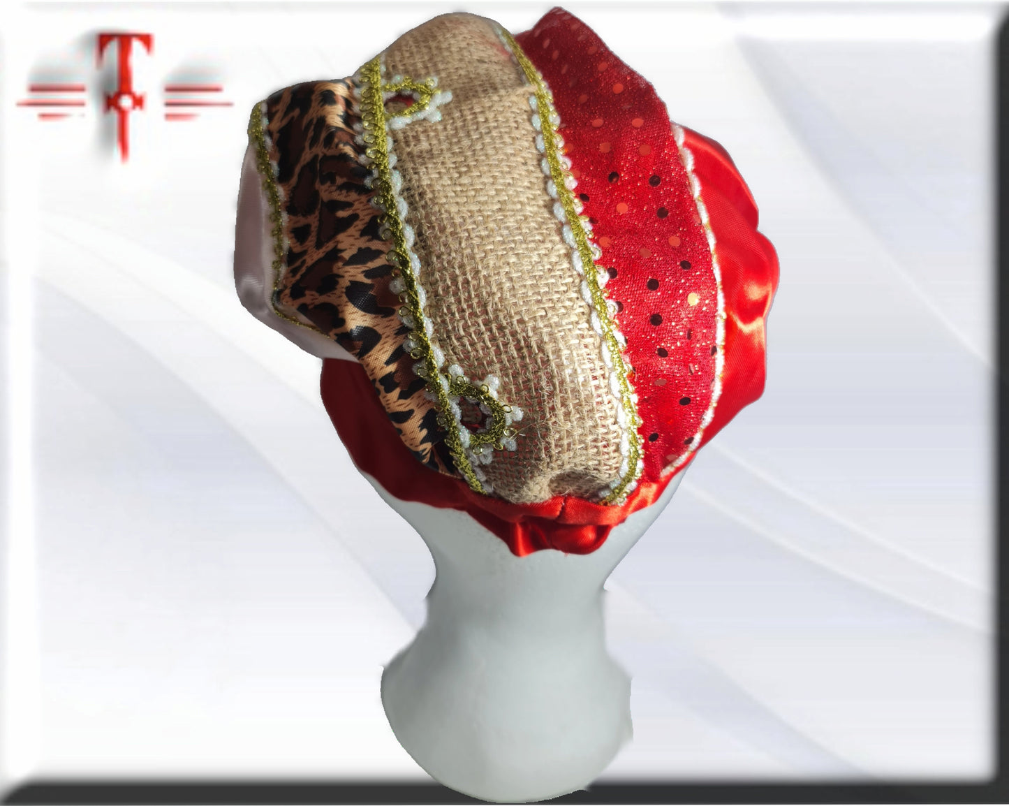 Gorro santeria Orisha Shangó Gala