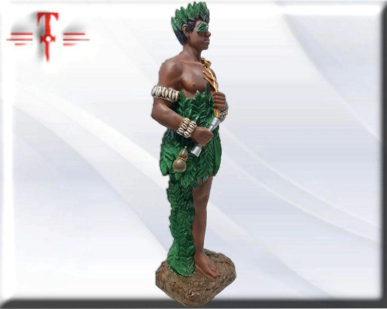 Estatua del Orisha Osain , candomble, Kimbisa, Umbanda