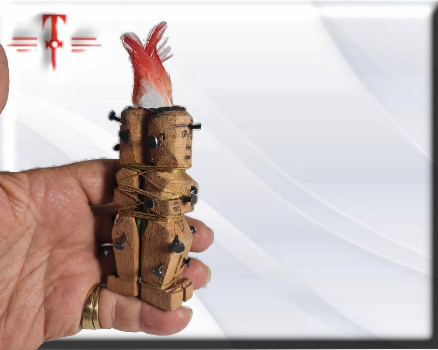 Fetiche para trabajos de separación , arte africano , vodun