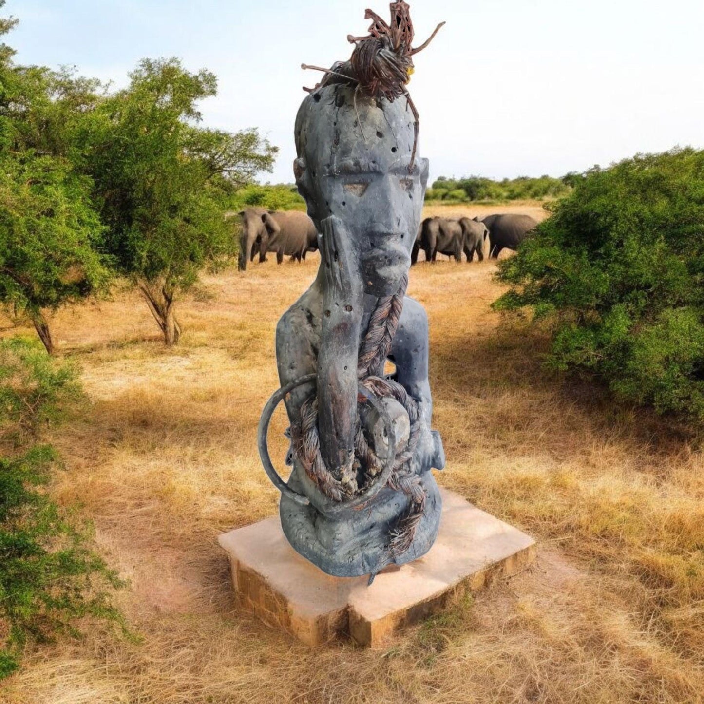 Afrikanischer ŋuʋaʋã-Fetisch, Geheimnisse des afrikanischen Vodun. ursprünglich aus Afrika