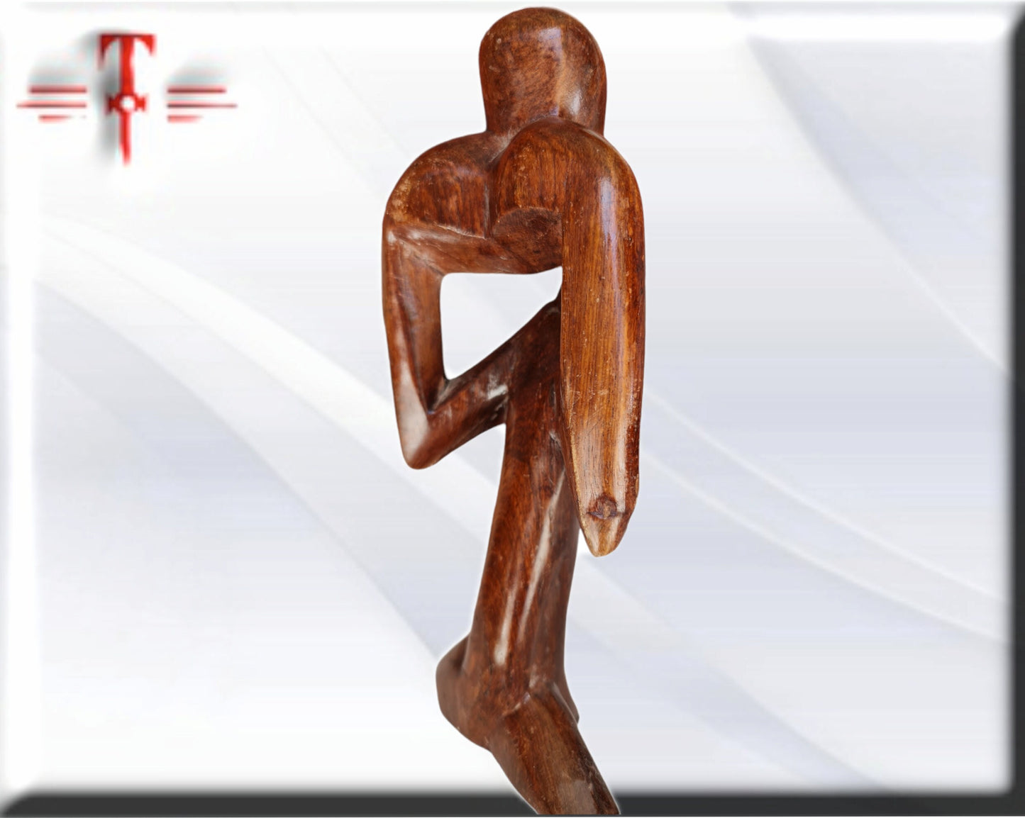 Figura africana Arte moderno contemporáneo trío , arte Africano , Galería de arte , hecho a mano