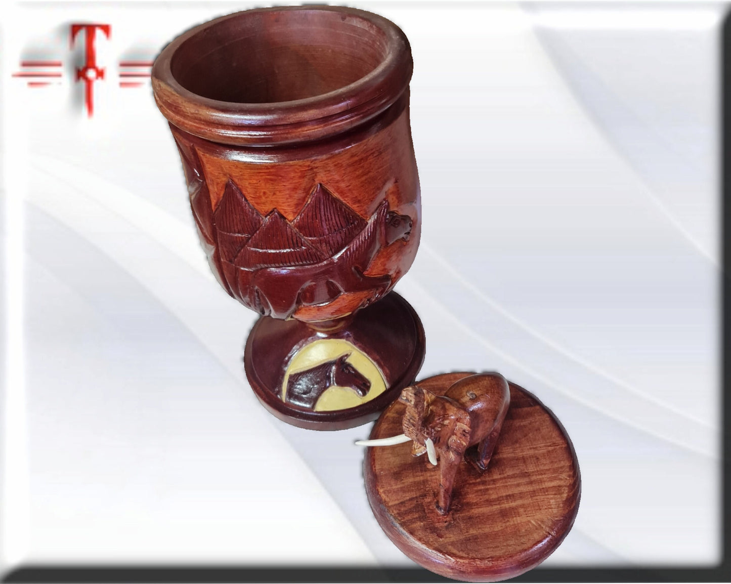 Becken. Afrikanische Kunst, Aggayú, Shangó, Yoruba Pantheon