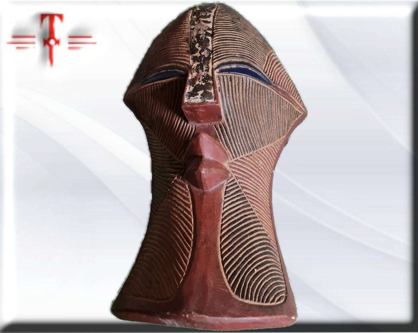 Máscara etnia Songye ( Congo arte africano) Songye ethnic mask ( Congo African art)
