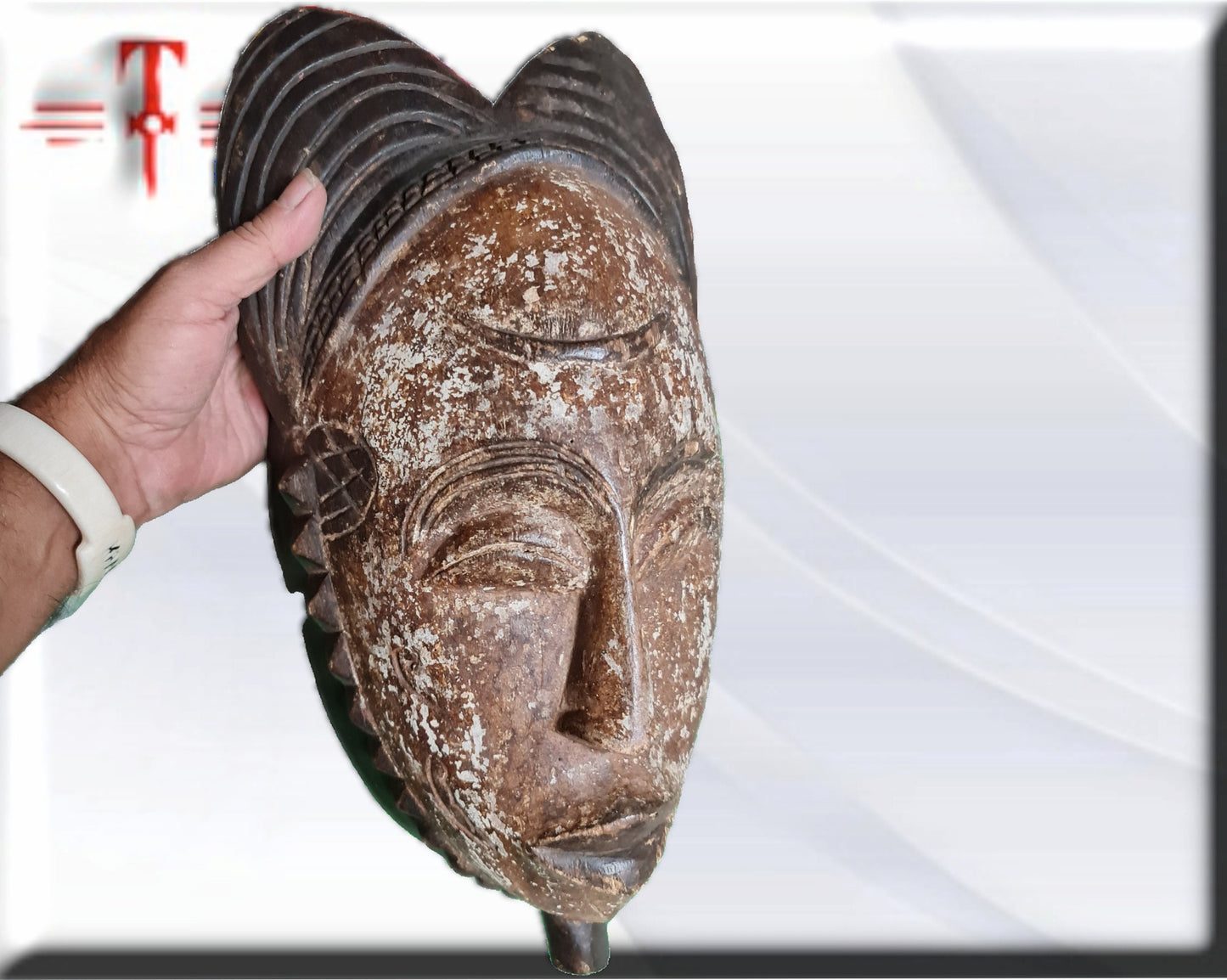 Máscara etnia Chokwe ( Congo arte africano) Chokwe ethnic mask (Congo African art)