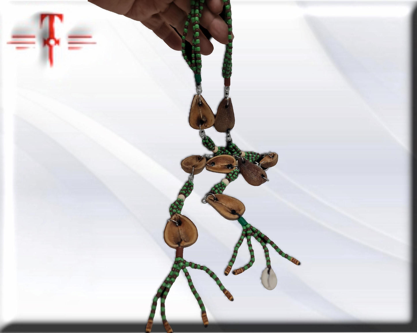 African ekuele, Nigeria, Ifá seed, opele egbere. Santeria Babalawo