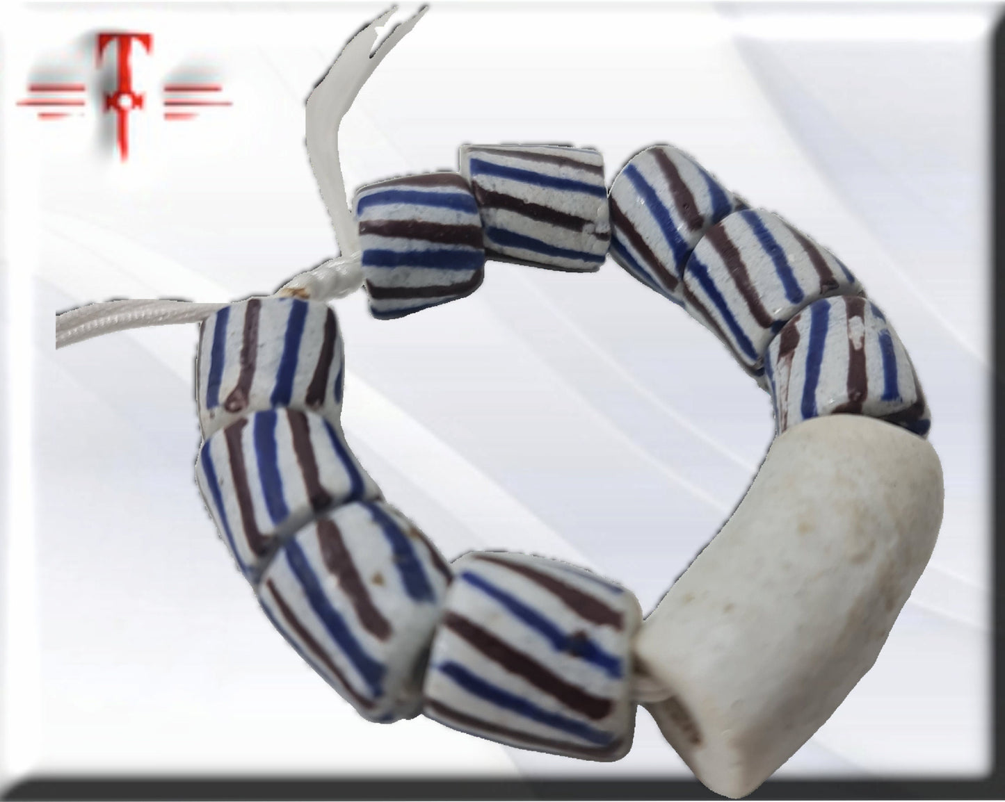 Brazalete de Vodun Aholu , Olokun , secretos del vodoun Fon de Benín