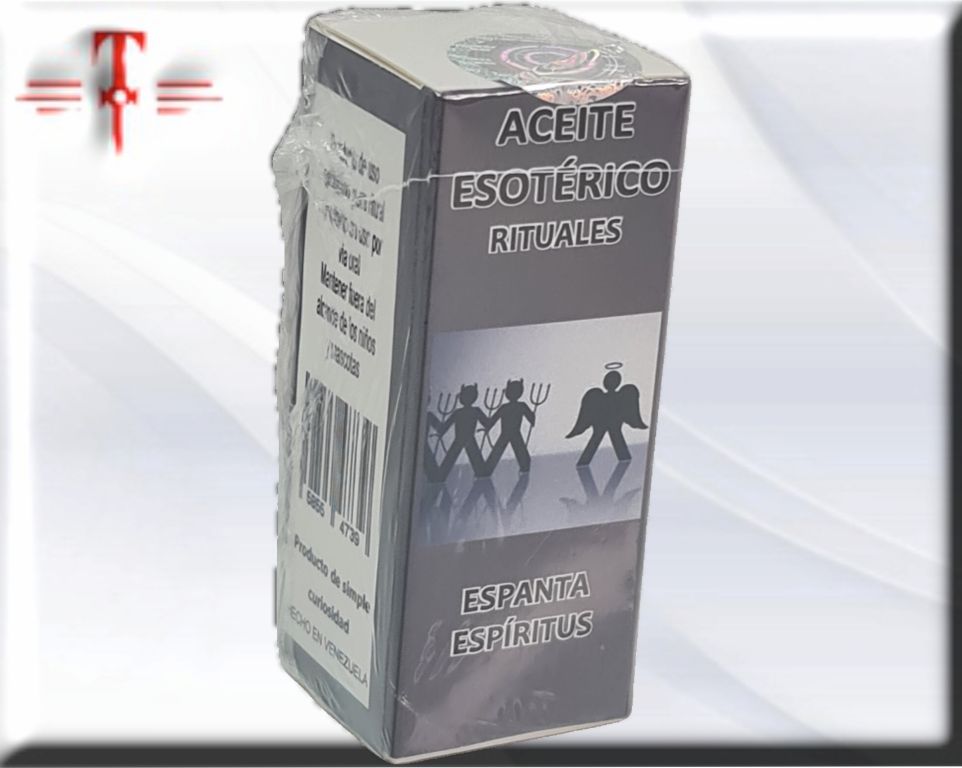 Aceite espanta espíritus