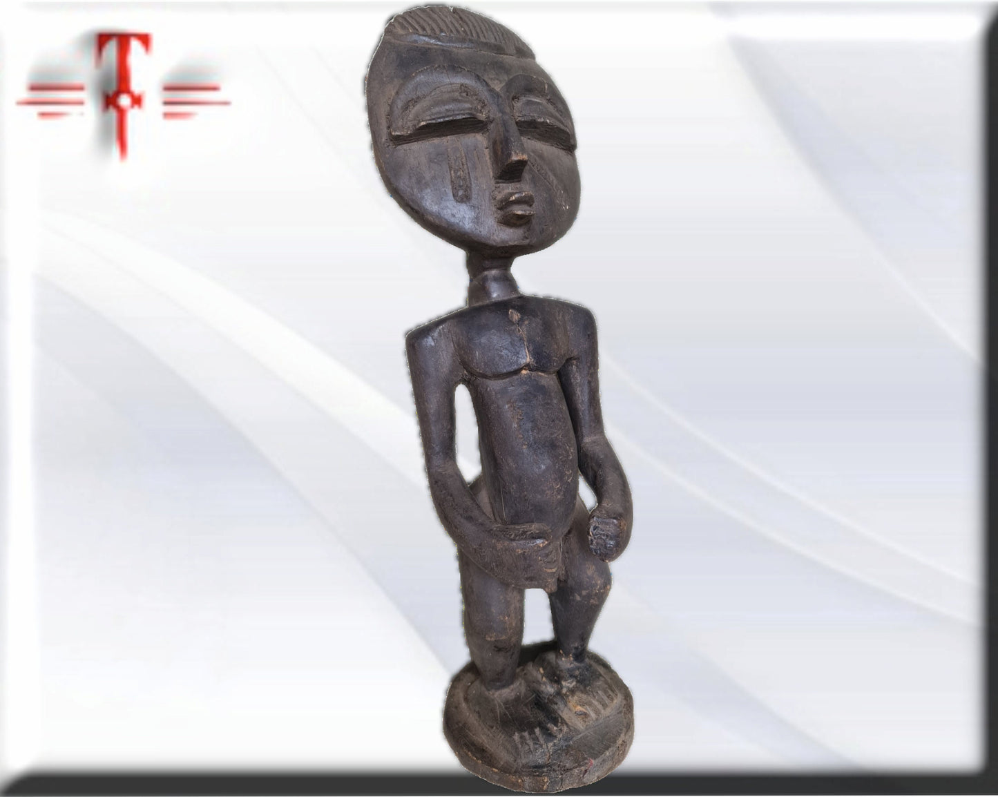Fetiche Baule Costa de Marfil , arte Africano , Galería de arte , hecho a mano