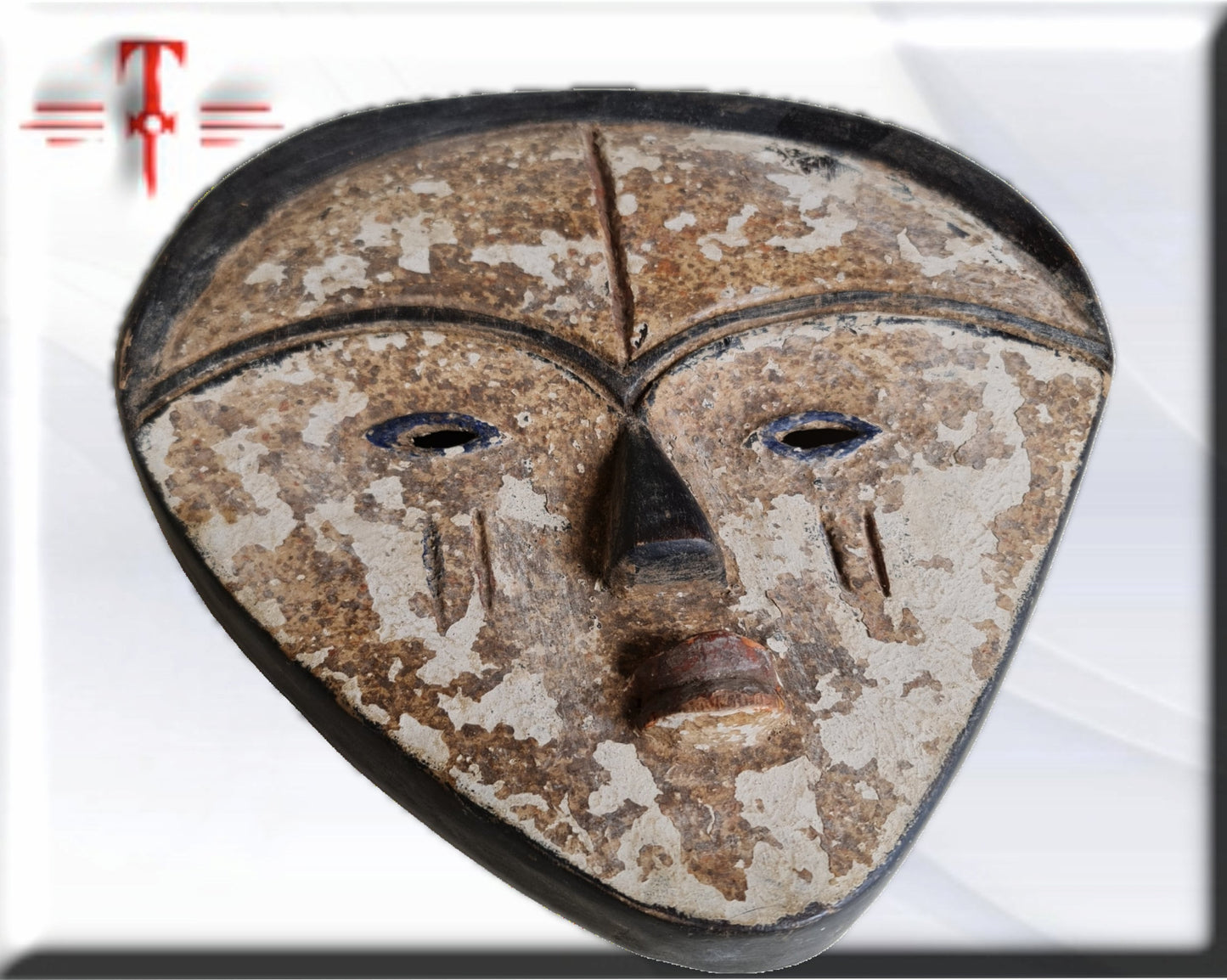 Máscara Dogón Mali REF:116 , artesanía africana , Galería de arte africano , Antiguedad
