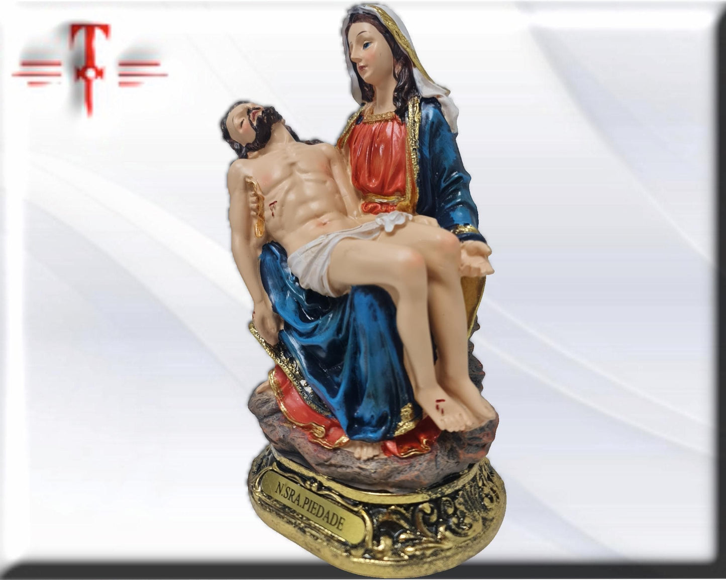 estatua Nuestra Señora de la Piedad , virgenes y santos catolicos