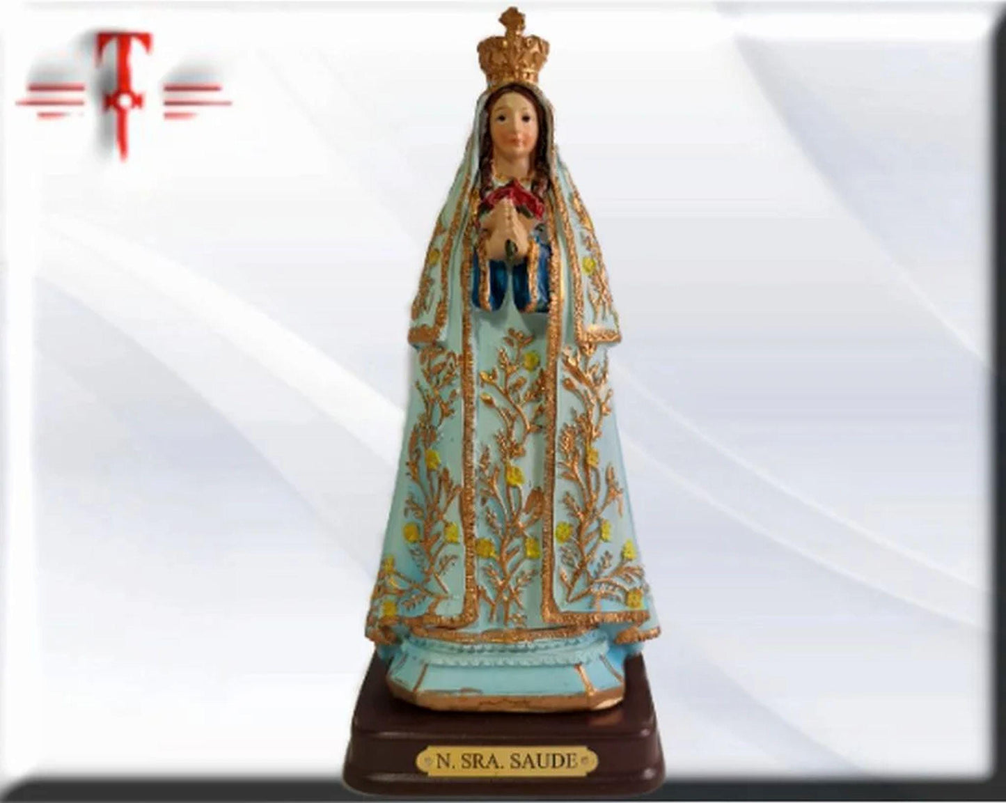 Nuestra Señora de la salud 26cm , virgenes y santos catolicos