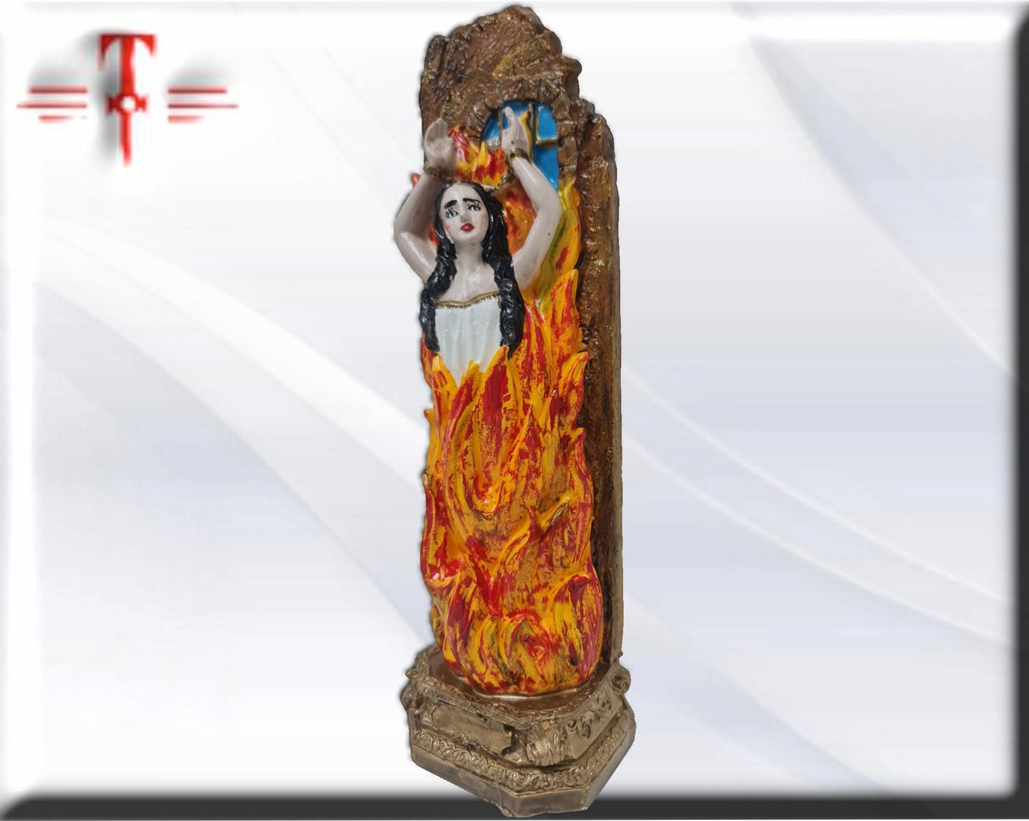 Figura de la Anima sola , Alma del Purgatorio ,articulos esotéricos y religiosos