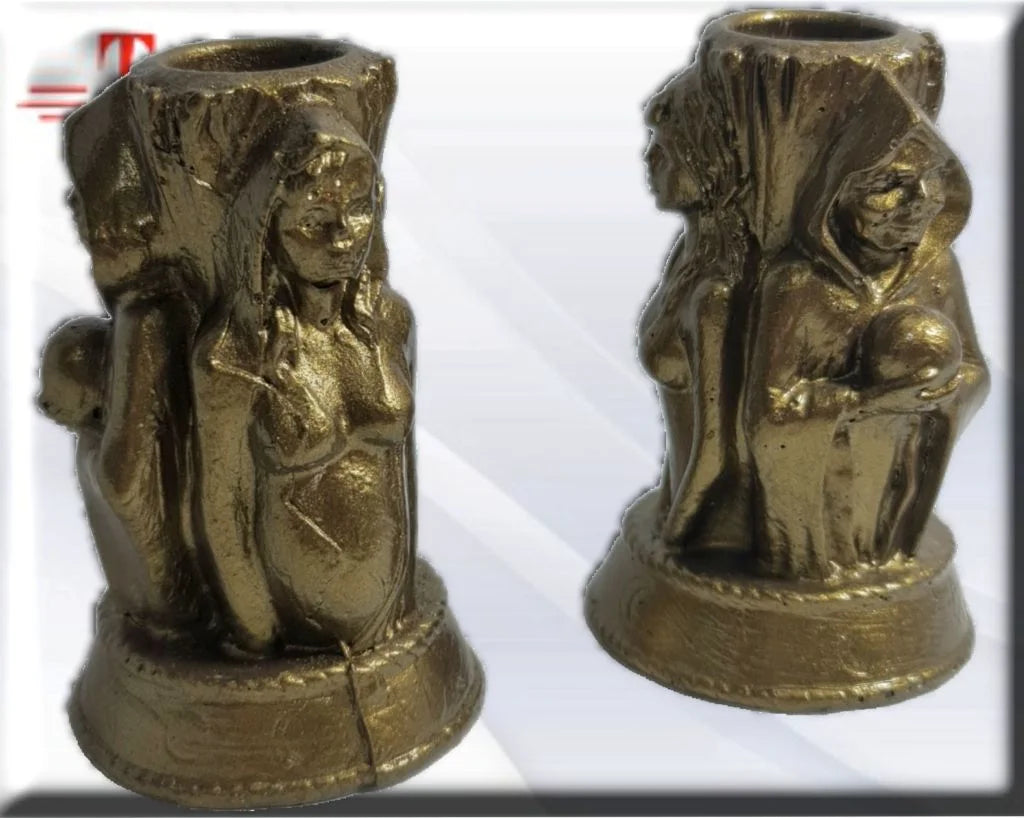 Porta vela Triple diosa wicca