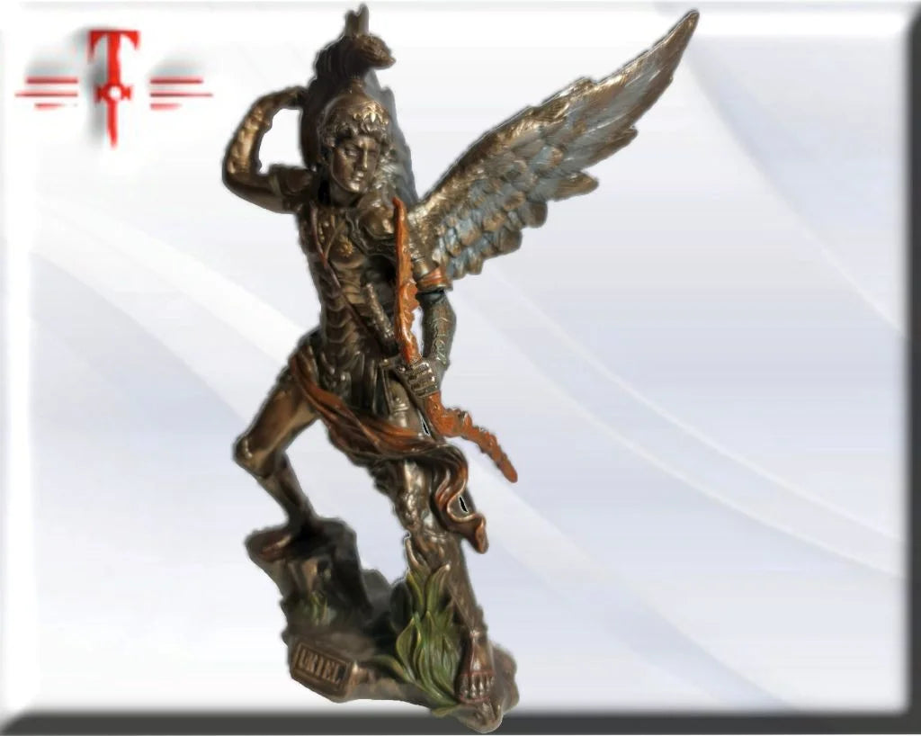 Statue des Gottes Dagda, mythologische Götter, esoterische und religiöse Gegenstände, handbemalt