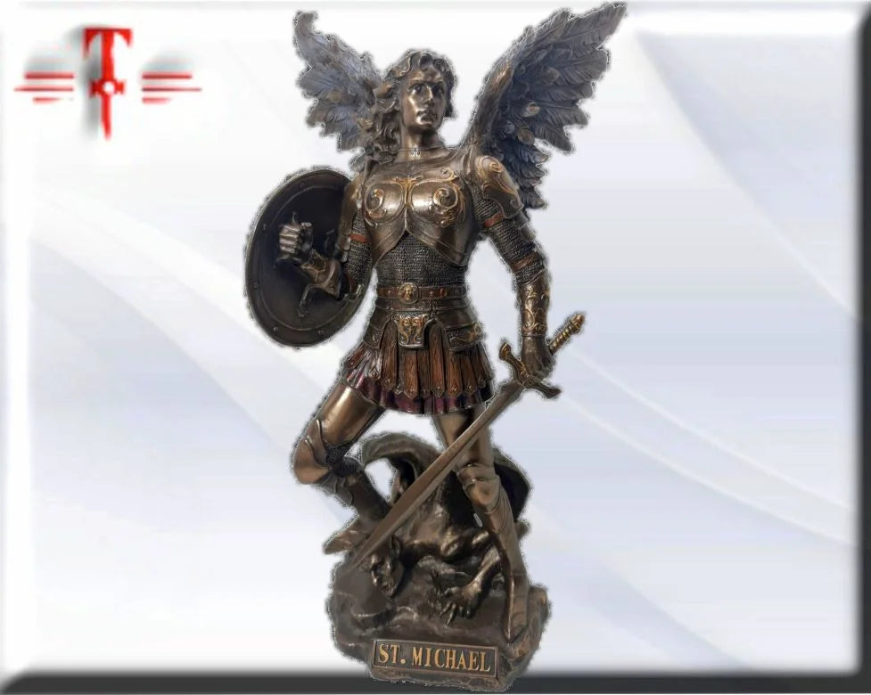 Statue des Gottes Dagda, mythologische Götter, esoterische und religiöse Gegenstände, handbemalt