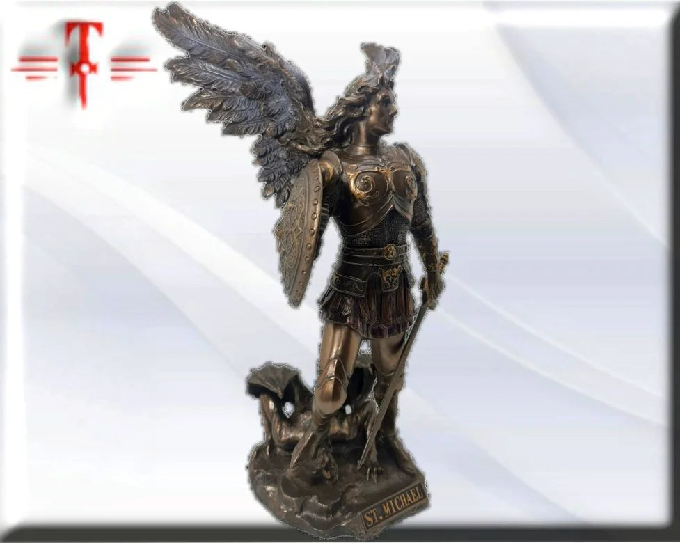 Statue des Gottes Dagda, mythologische Götter, esoterische und religiöse Gegenstände, handbemalt