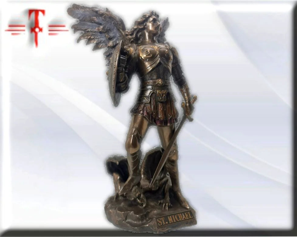 Statue des Gottes Dagda, mythologische Götter, esoterische und religiöse Gegenstände, handbemalt