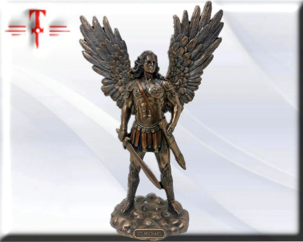 Statue des Gottes Dagda, mythologische Götter, esoterische und religiöse Gegenstände, handbemalt