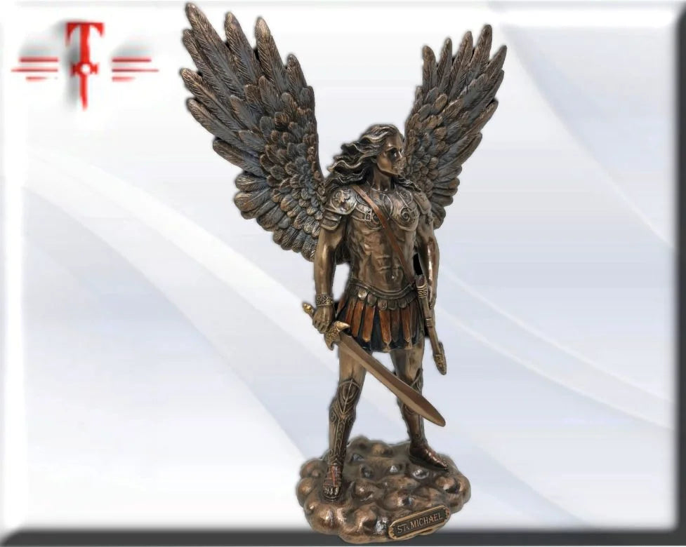 Statue des Gottes Dagda, mythologische Götter, esoterische und religiöse Gegenstände, handbemalt