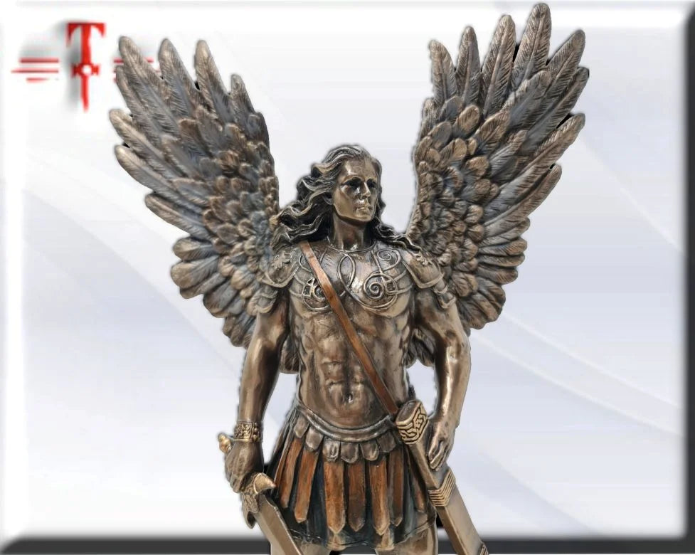 Statue des Gottes Dagda, mythologische Götter, esoterische und religiöse Gegenstände, handbemalt