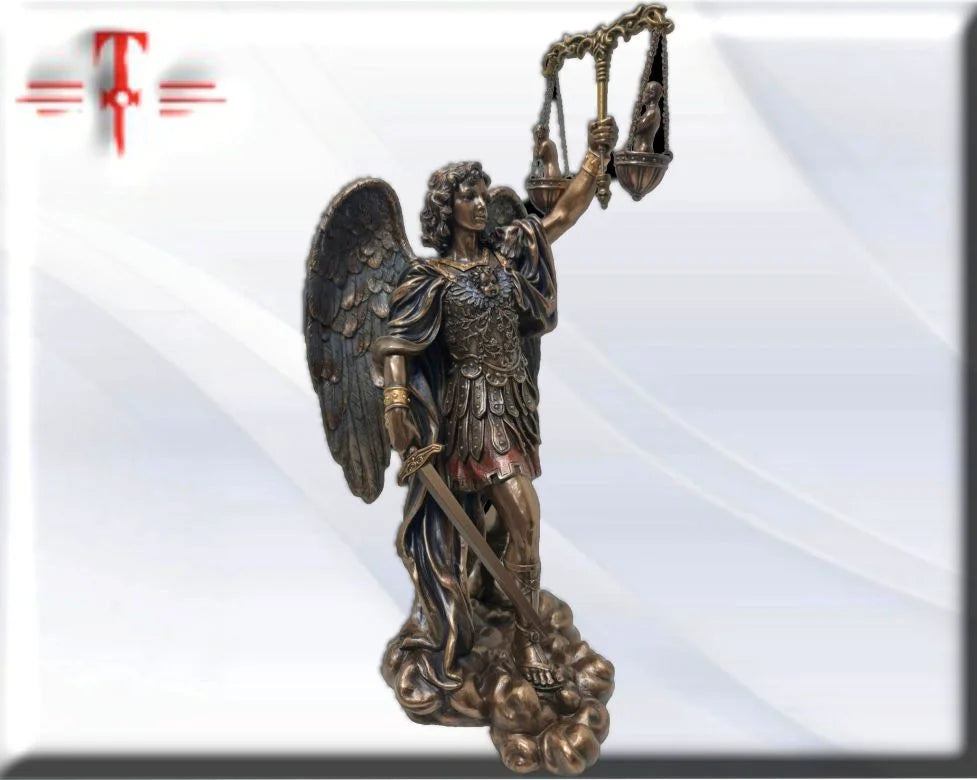 Statue des Gottes Dagda, mythologische Götter, esoterische und religiöse Gegenstände, handbemalt
