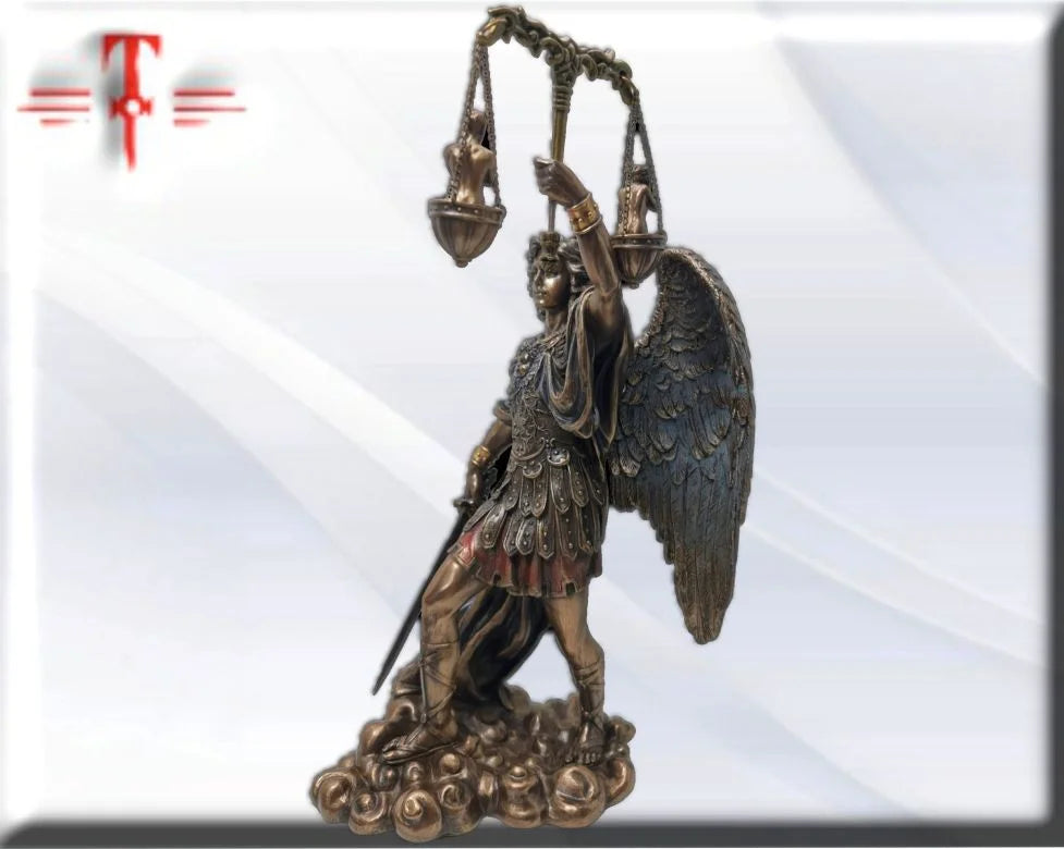 Statue des Gottes Dagda, mythologische Götter, esoterische und religiöse Gegenstände, handbemalt