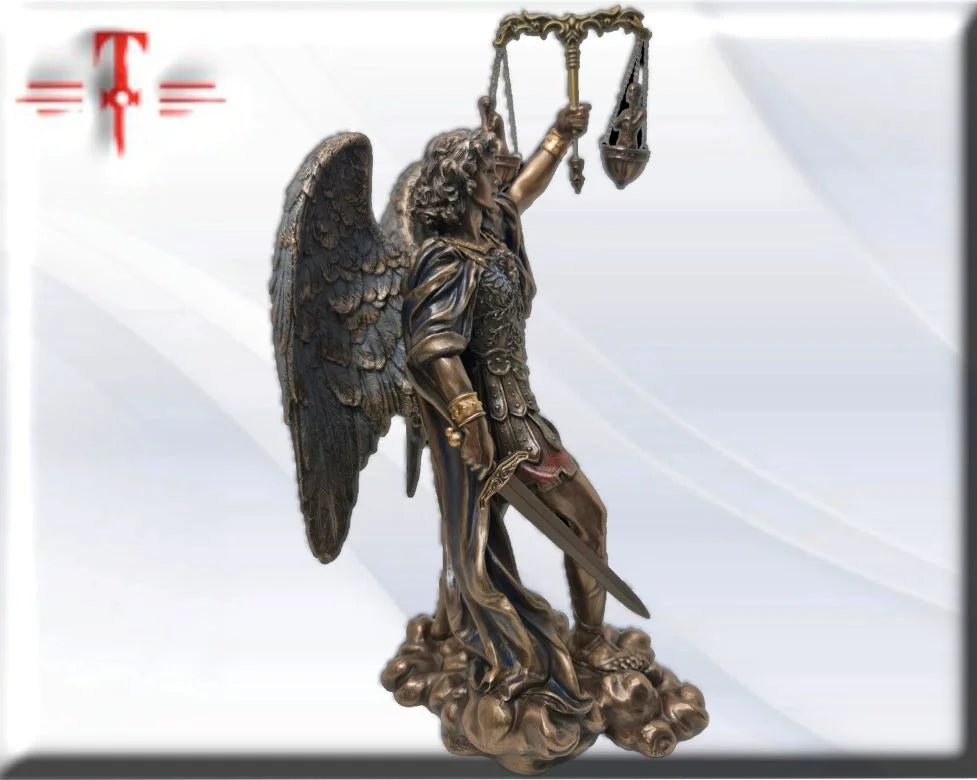 Statue des Gottes Dagda, mythologische Götter, esoterische und religiöse Gegenstände, handbemalt