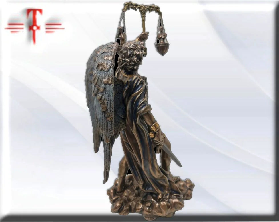 Statue des Gottes Dagda, mythologische Götter, esoterische und religiöse Gegenstände, handbemalt