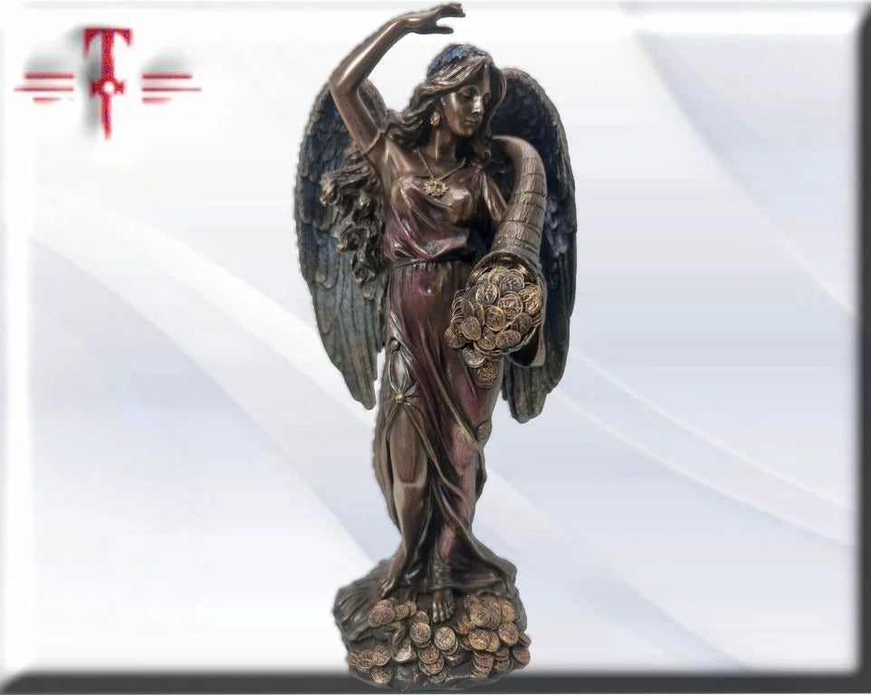 Statue des Gottes Dagda, mythologische Götter, esoterische und religiöse Gegenstände, handbemalt