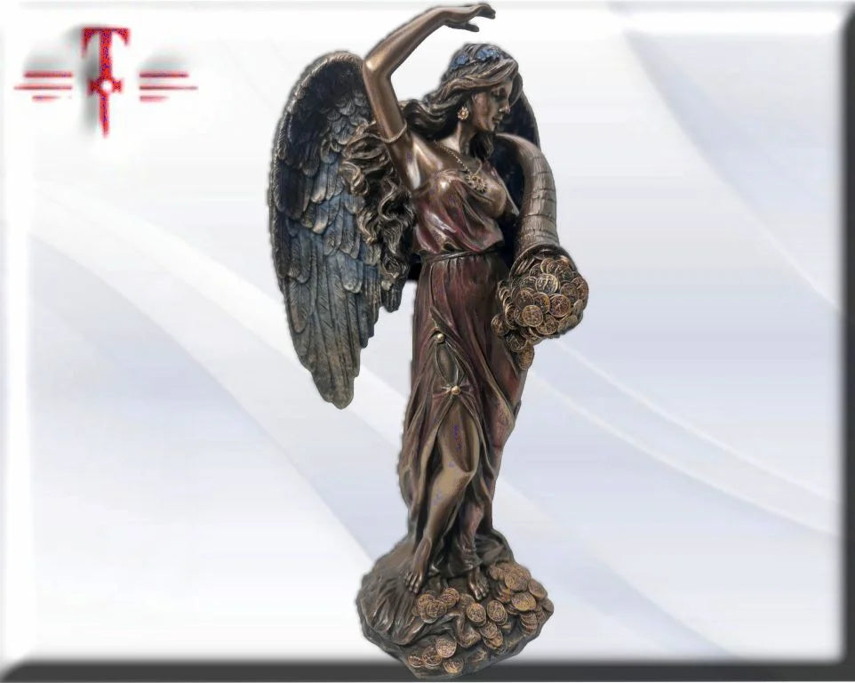 Statue des Gottes Dagda, mythologische Götter, esoterische und religiöse Gegenstände, handbemalt