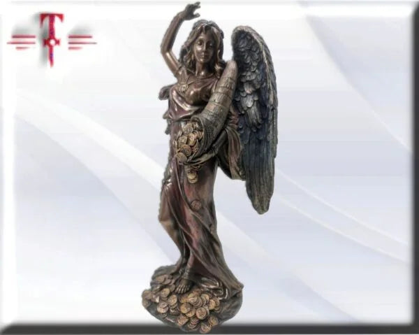 Statue des Gottes Dagda, mythologische Götter, esoterische und religiöse Gegenstände, handbemalt