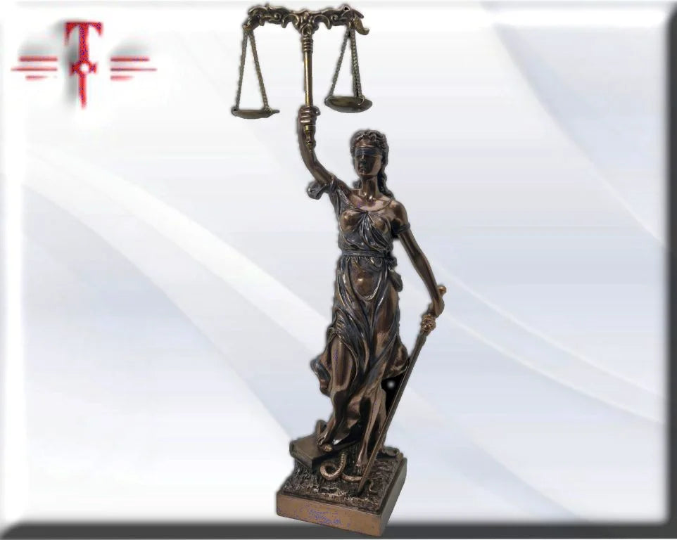 Diosa Temis de la justicia estilo Veronese