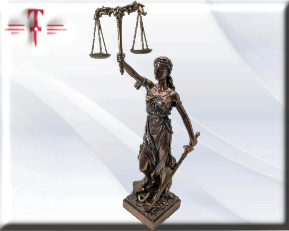 Diosa Temis de la justicia estilo Veronese