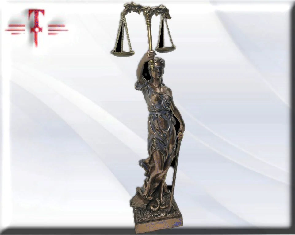 Diosa Temis de la justicia estilo Veronese