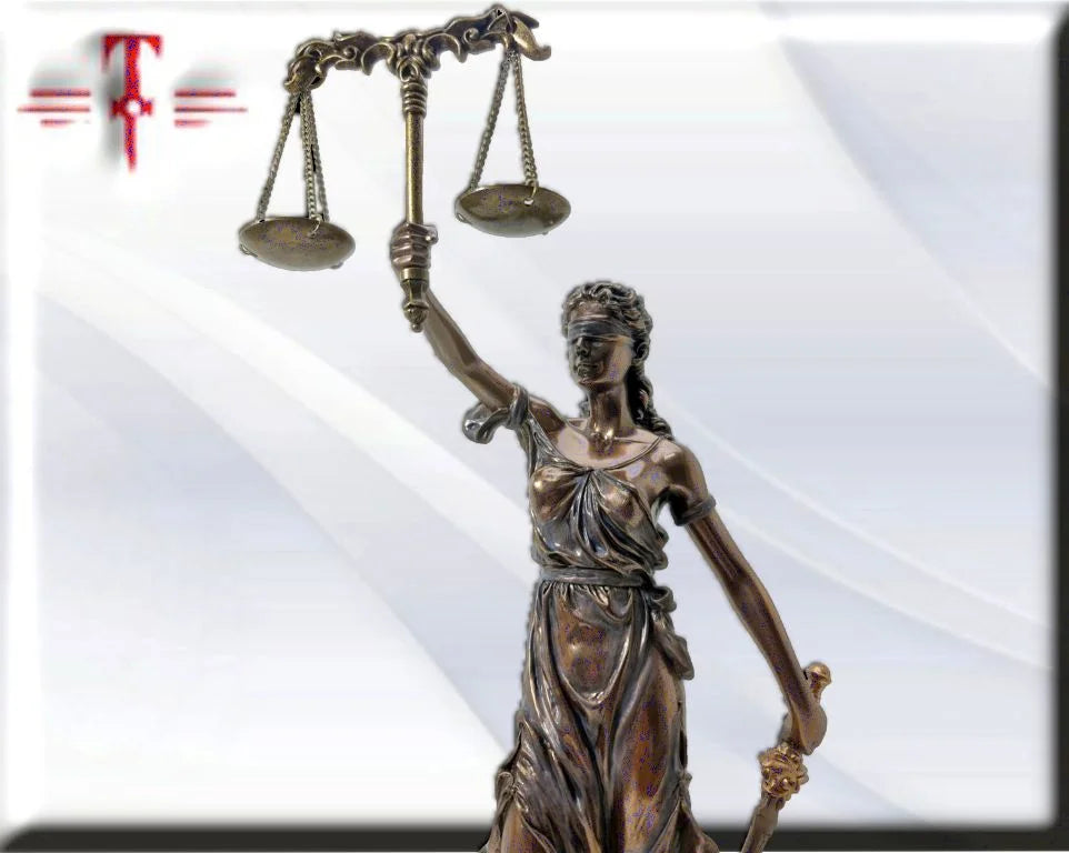 Diosa Temis de la justicia estilo Veronese