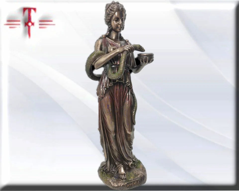 Statue des Gottes Dagda, mythologische Götter, esoterische und religiöse Gegenstände, handbemalt