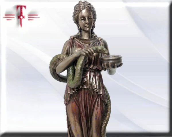 Statue des Gottes Dagda, mythologische Götter, esoterische und religiöse Gegenstände, handbemalt
