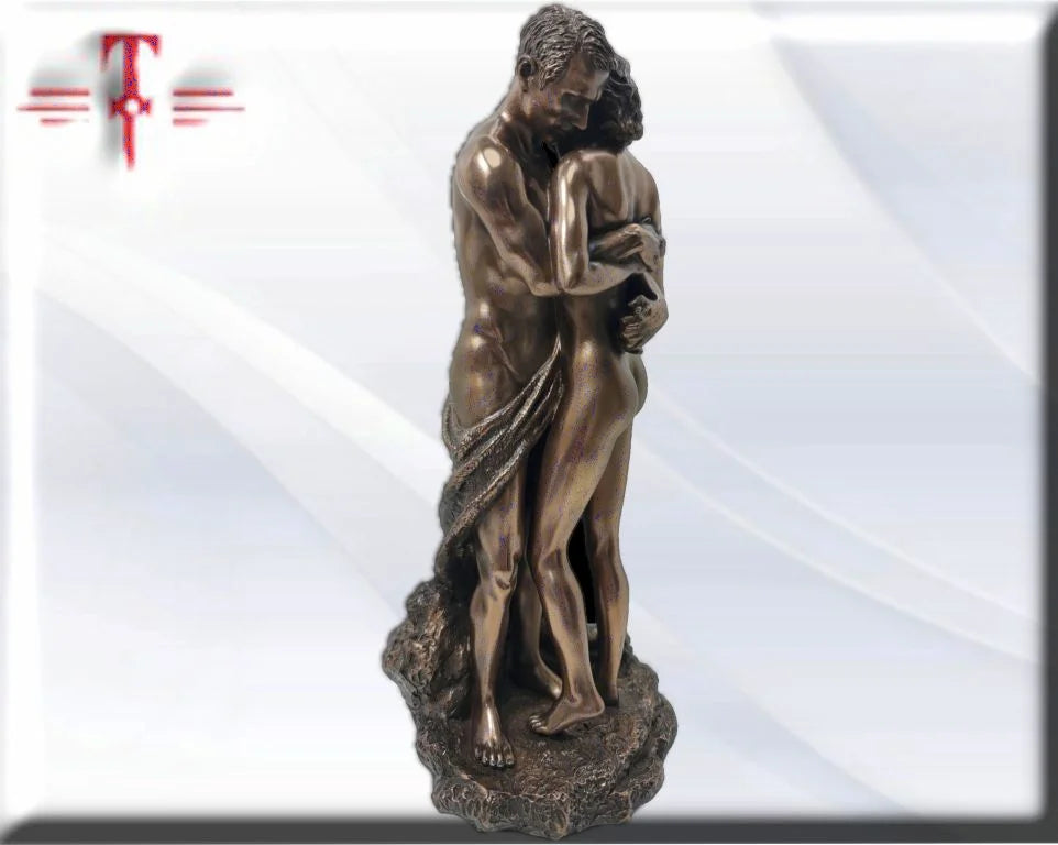 Statue des Gottes Dagda, mythologische Götter, esoterische und religiöse Gegenstände, handbemalt